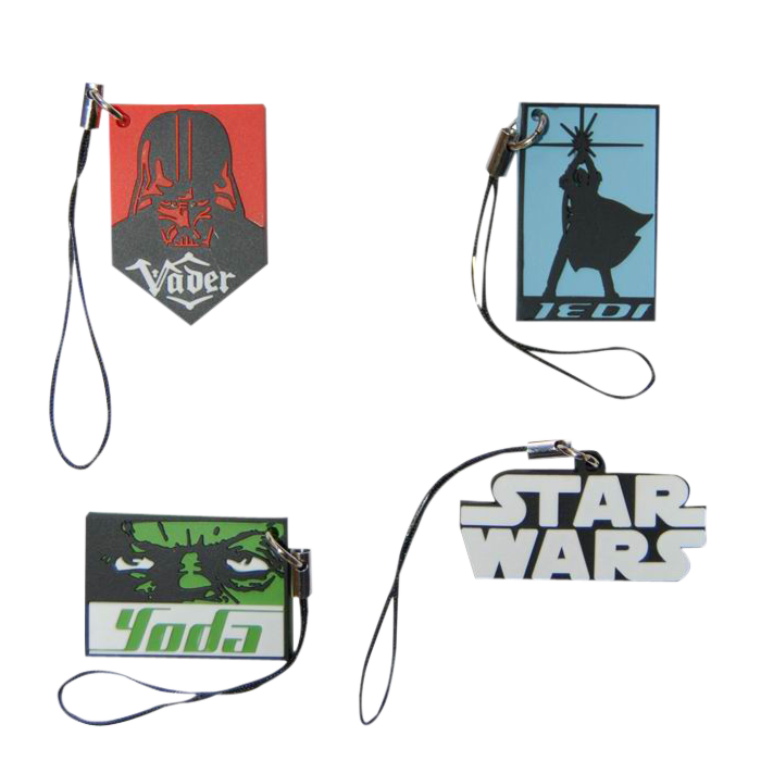 Star Wars | Phone Charms (Set of 4) by Wesco