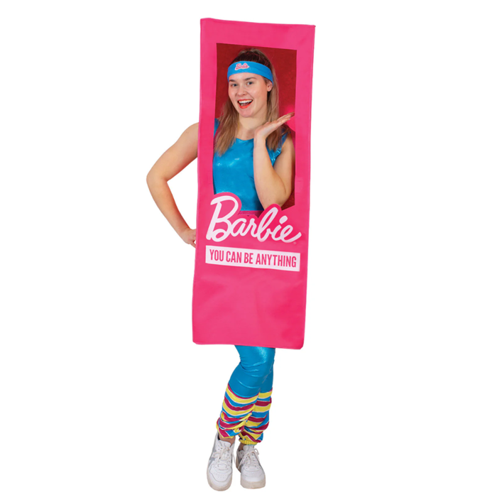 Barbie Life Size Doll Box Adult Costume One Size Fits Most by Rubies Popcultcha