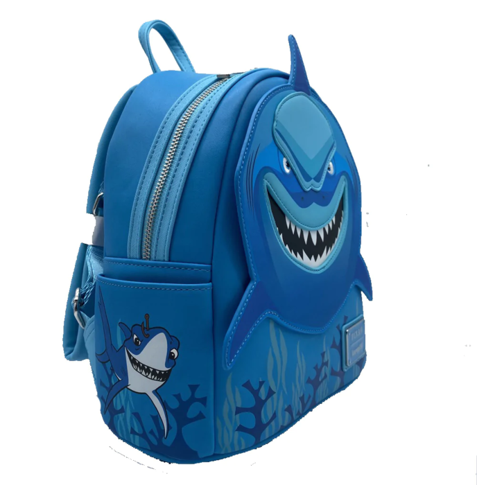 Finding Nemo Bruce Cosplay 10 Faux Leather Mini Backpack