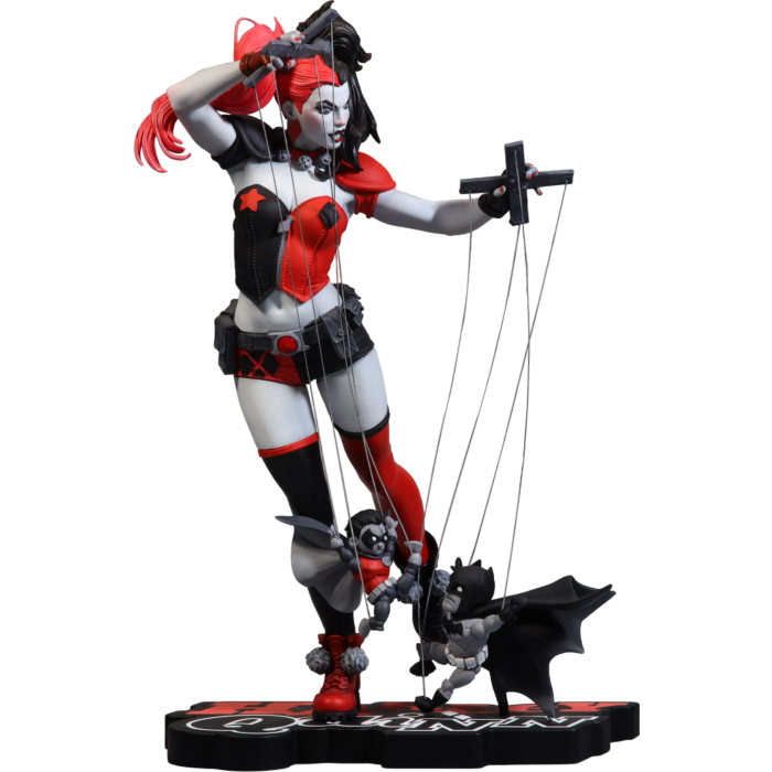 Batman - Harley Quinn Red, White & Black by Emanuela Lupacchino 1