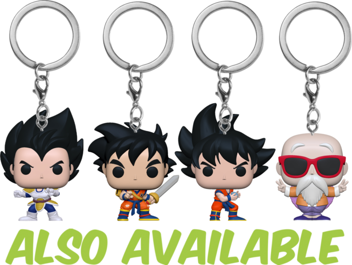 Dragon Ball Z Goku with Kamehameha Pocket Pop Vinyl Keychain by Funko Popcultcha