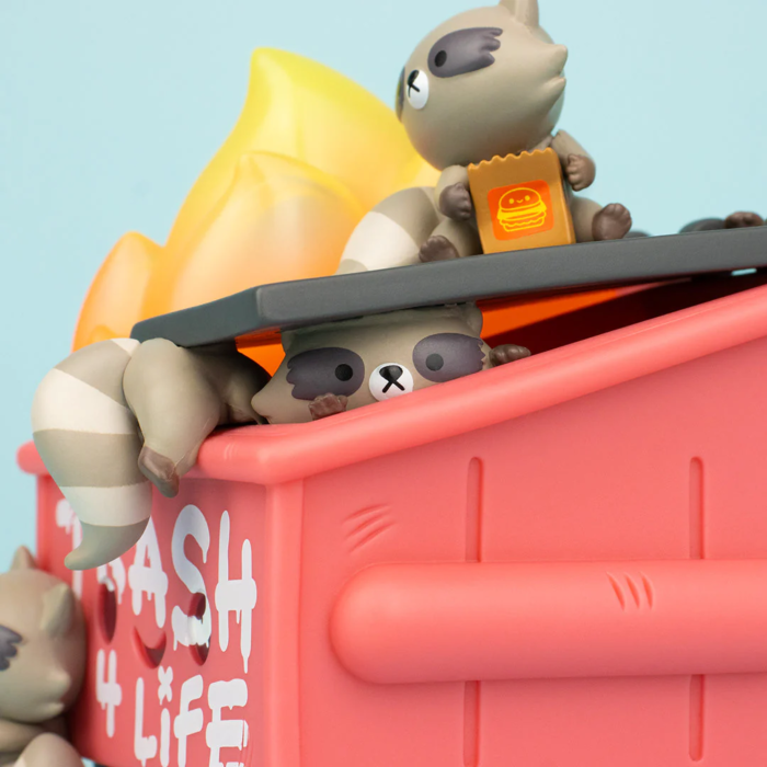 100% Soft - Dumpster Fire Trash Panda Edition 3