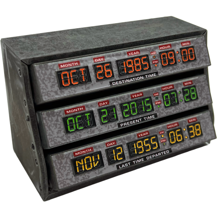 Back to the Future Time Circuits Scaled Prop Replica by Factory Entertainment Popcultcha