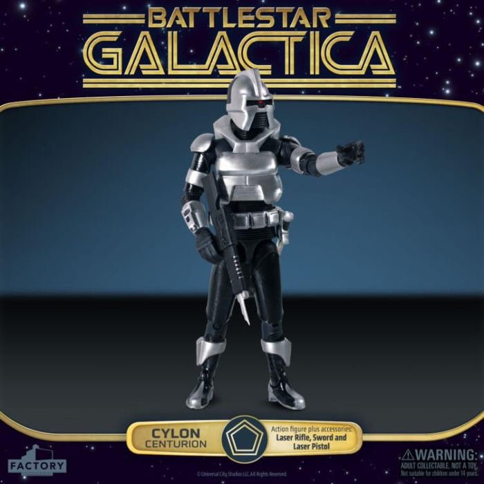 Battlestar Galactica (1978) | Cylon Centurion (Silver) 3.75