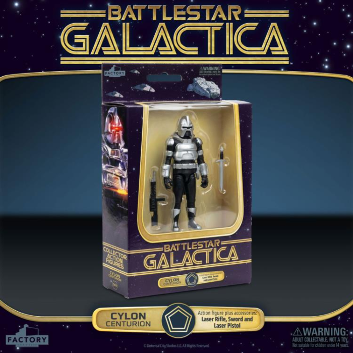 Battlestar Galactica (1978) | Cylon Centurion (Silver) 3.75