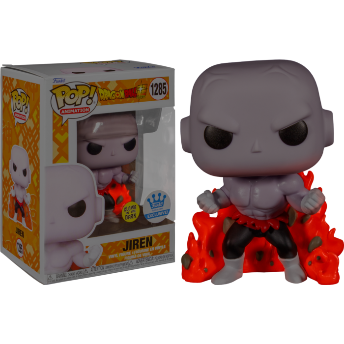 Dragon Ball Super Jiren Glow in the Dark Mystery Box Includes Jiren 3 Mystery Pop Vinyl Figures by Funko Popcultcha