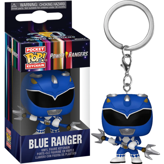 Mighty Morphin Power Rangers - Blue Ranger 30th Anniversary Pocket Pop ...