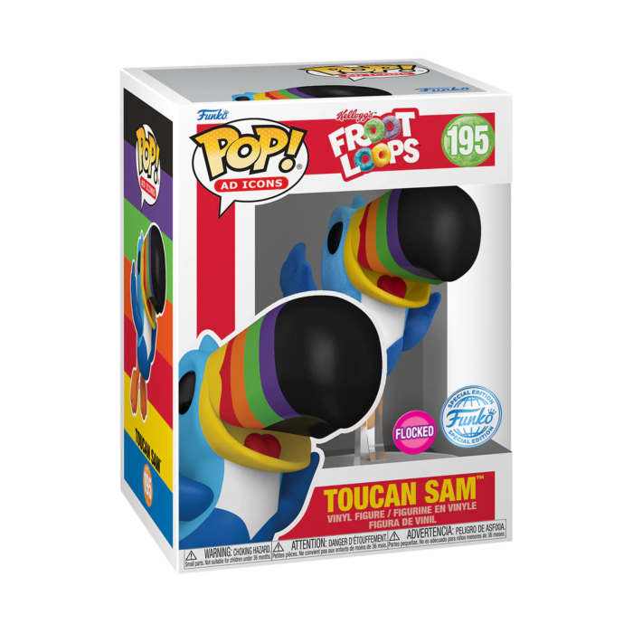 Kellogg's - Toucan Sam Flocked Pop! Vinyl Figure by Funko | Popcultcha