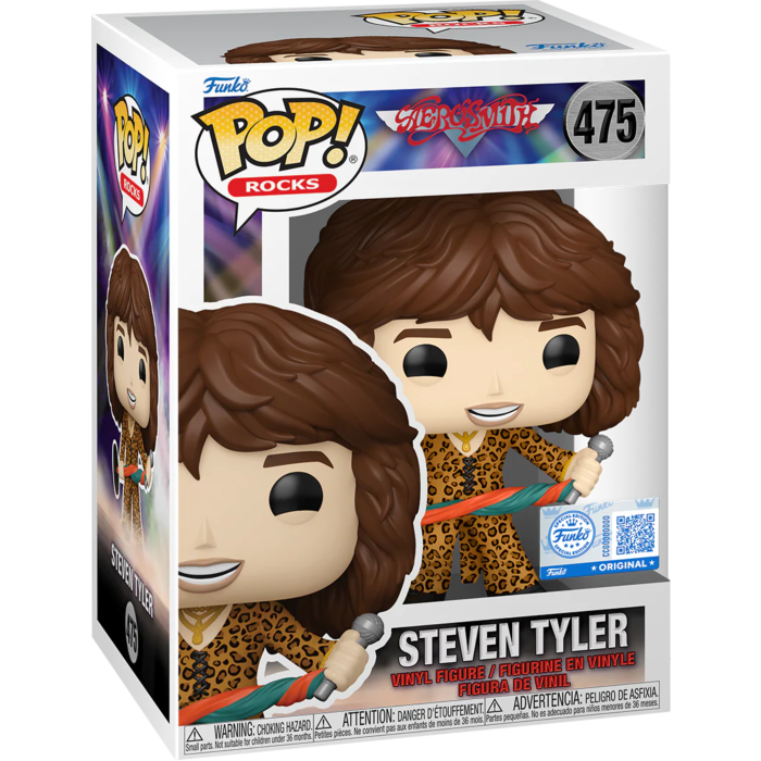 Aerosmith | Steven Tyler (Leopard Print) Pop! Vinyl Figure