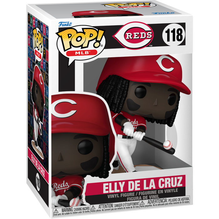 MLB Baseball | Elly De La Cruz Cincinnati Reds Pop! Vinyl Figure