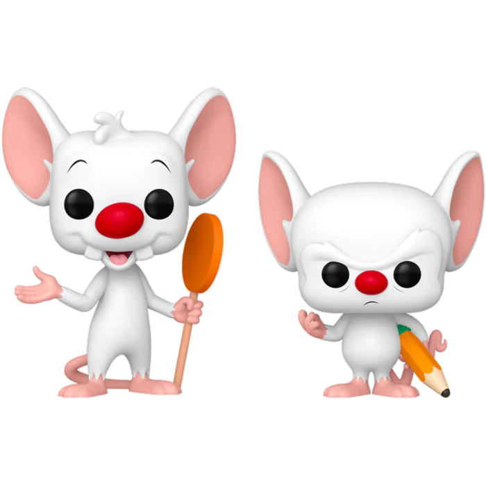 Pinky and The Brain | Pinky & The Brain Pop! Vinyl Figure 2-Pack