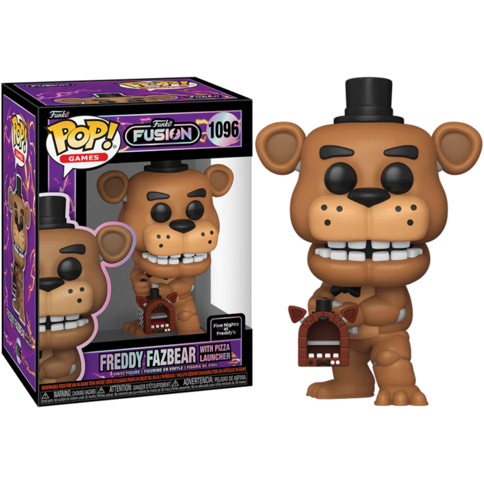 Funko Fusion | Freddy Fazbear with Pizza Launcher Pop! Vinyl