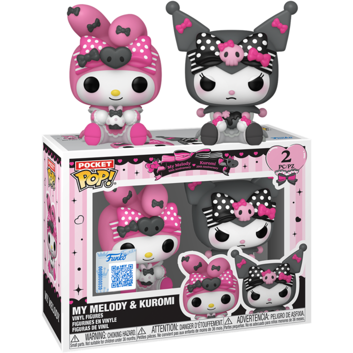 Hello Kitty & Friends | My Melody & Kuromi Pocket Pop! Vinyl
