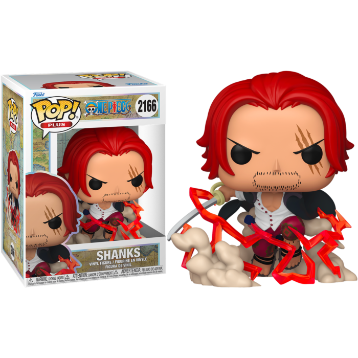 One Piece | Shanks Pop! Plus Vinyl Figure By Funko | Popcultcha