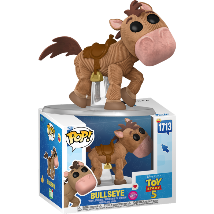 Toy Story 5 | Bullseye Flocked Pop! Premium Vinyl Figure By Funko