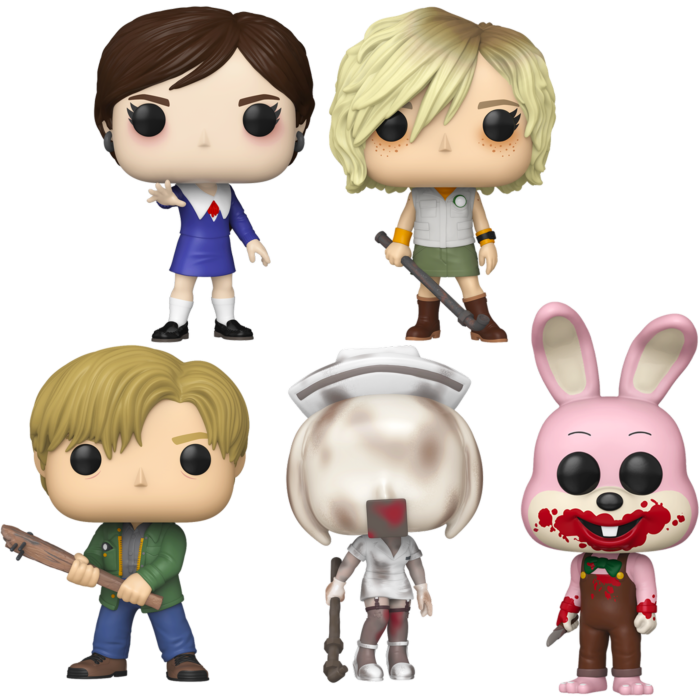 Silent Hill | Alessa, Heather, James, Nurse & Robbie Pop! Vinyl