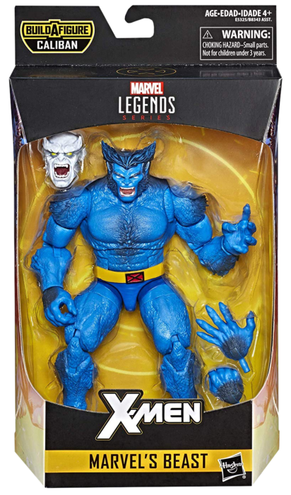 X-Men - Marvel's Beast Marvel Legends 6” Action Figure by Hasbro