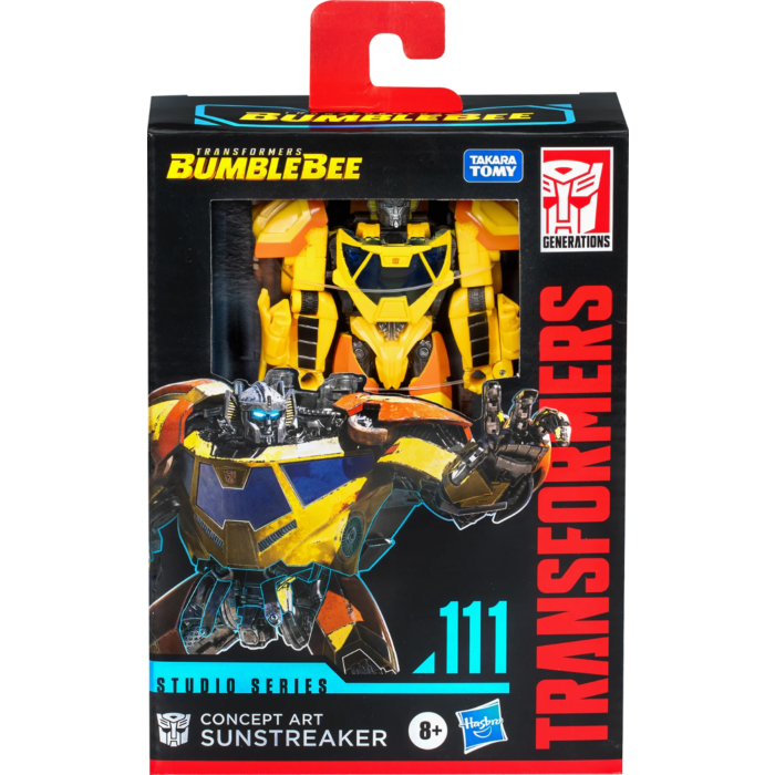 Transformers Bumblebee 2018 Sunstreaker Concept Art Studio Series Deluxe Class 4.5 Action Figure by Hasbro Popcultcha
