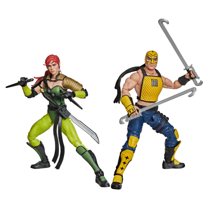 G.I. Joe | Ninja Force Scarlett & T'Jbang Classified Series 6