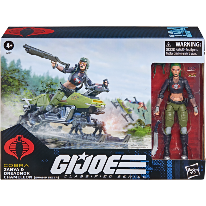 G.I. Joe | Zanya & Dreadnok Chameleon (Swamp Skier) Classified