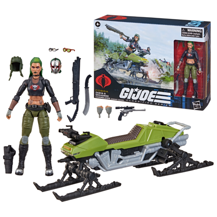 G.I. Joe Classified Series フィギュア 2体セット G.I. Joe | Zanya & Dreadnok Chameleon (Swamp Skier) Classified