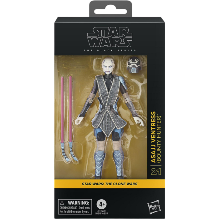 Star Wars: The Clone Wars | Asajj Ventress (Bounty Hunter) Black