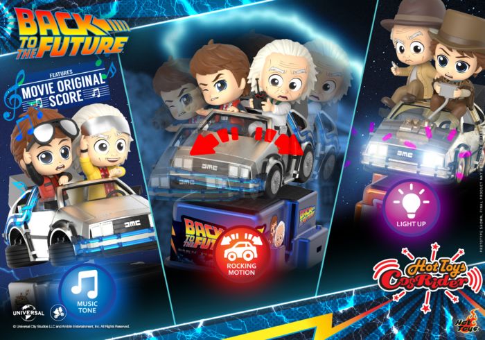 Hot Toys CosRiderコスライダー バック・トゥ・ザ・フューチャー2 Back to the Future Part II | Marty McFly & Doc Brown CosRider Hot