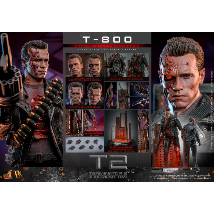 Terminator 2: Judgment Day | T-800 (Battle Damaged Version 2.0) 1