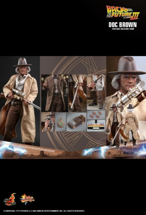Back to the Future Part III | Doc Brown 1/6th Scale Hot Toys
