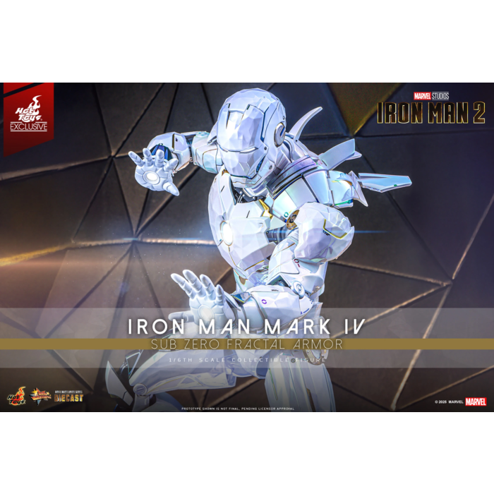 Iron Man 2 | Iron Man Mark IV (Sub Zero Fractal Armor) 1/6th Scale