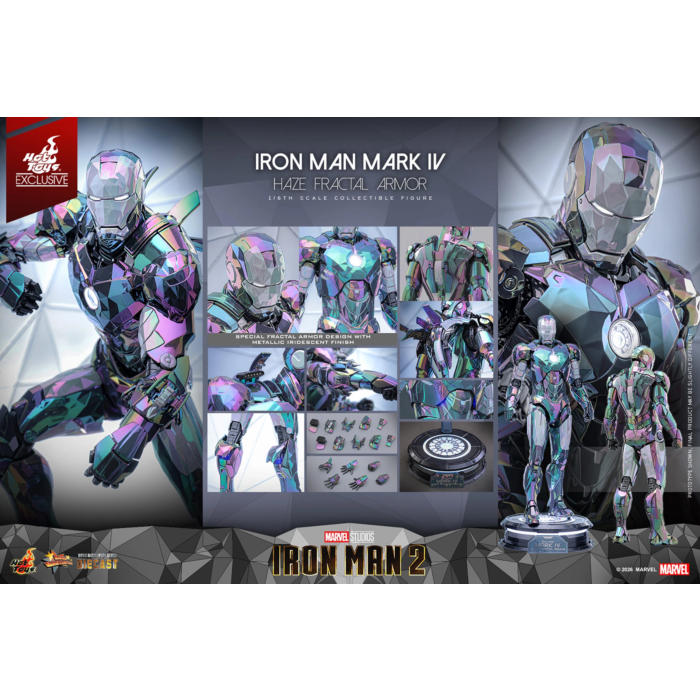 Iron Man 2 | Iron Man Mark IV (Haze Fractal Armor) 1/6th Scale Hot