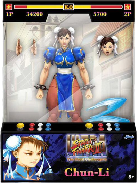 Ultra Street Fighter II: The Final Challengers Figura 1/12 Chun-Li Player 2 Deluxe Ver. 15 cm - La Mansion del Terror