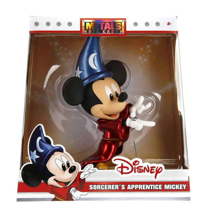 Disney - Fantasia Sorcerer Mickey Mouse 6” Metals Die-Cast Figure