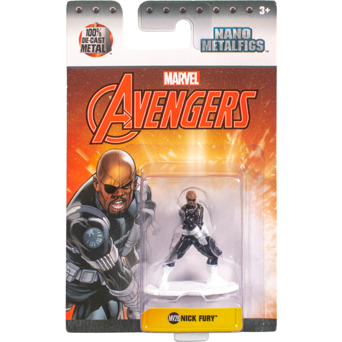 Avengers Nick Fury Nano Metalfigs 2 Die Cast Figure