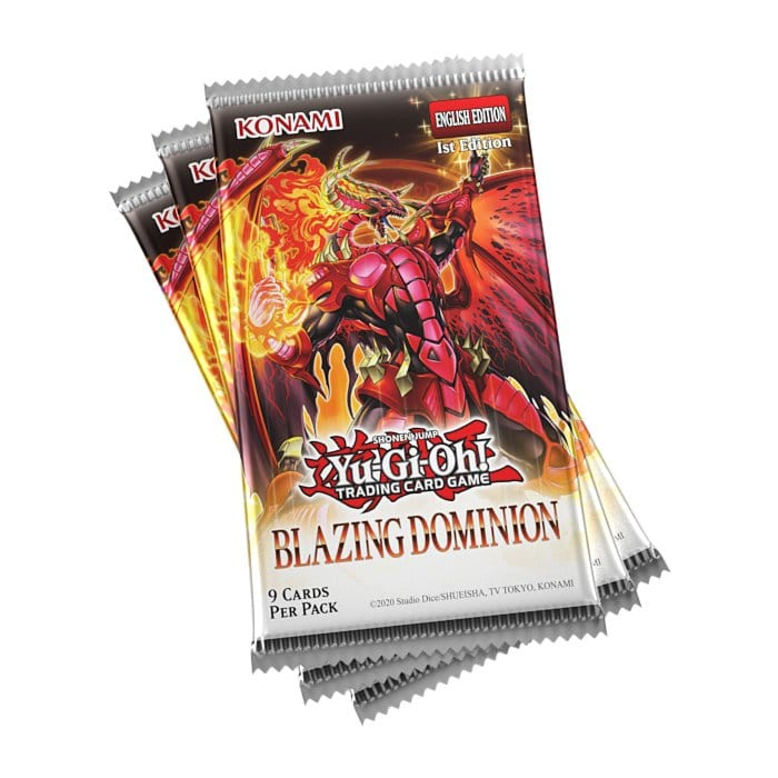 Yu-Gi-Oh! | Blazing Dominion Booster Pack (9 Cards) by Konami