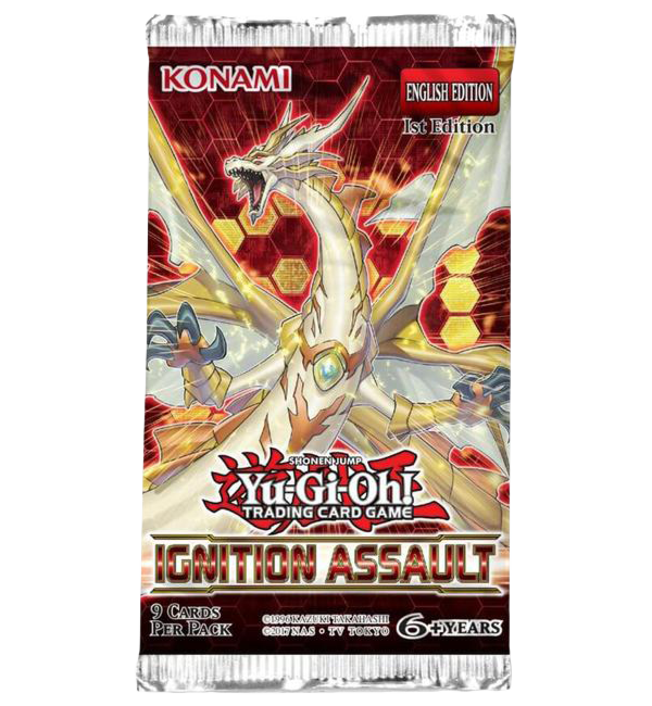 yugioh ignition assault booster box YuGiOh Ignition Assault BLISTER Booster Pack [9 Cards]
