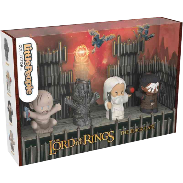 The Lord of the Rings The Black Gate Fisher Price Little People Collector 4 Pack