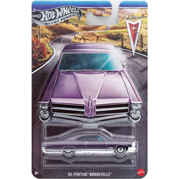 Hot Wheels | '65 Pontiac Bonneville Hot Wheels Silver Series