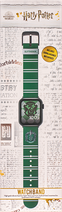 Harry Potter Slytherin Silicone Smartwatch Watch Band One Size by MobyFox Popcultcha
