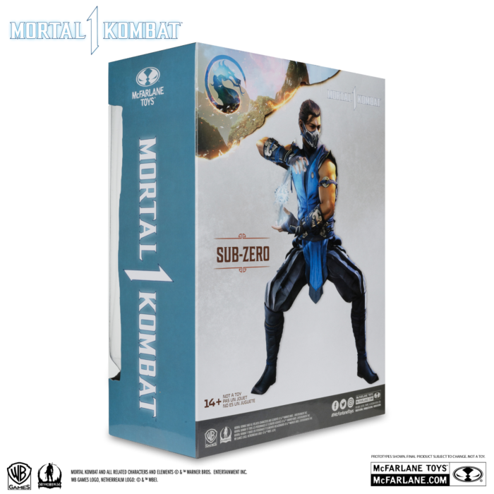 Mortal Kombat 1 - Sub-Zero 1/6 Scale PVC Posed Figure By McFarlane