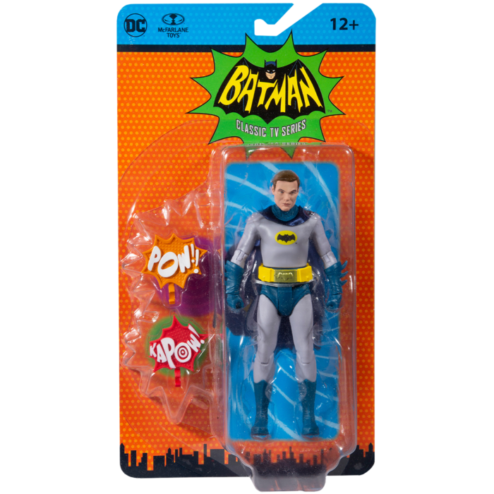 Batman 1966 Batman Unmasked DC Retro 6 Scale Action Figure by McFarlane Toys Popcultcha