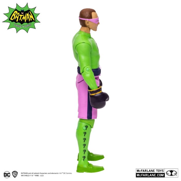 Batman 1966 Riddler in Boxing Gloves DC Retro 6 Scale Action Figure by McFarlane Toys Popcultcha