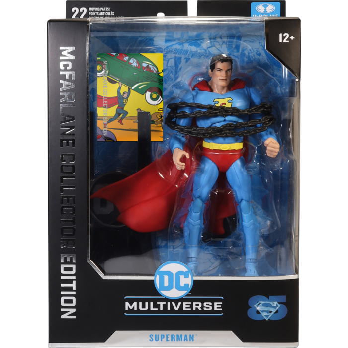 Superman Superman Action Comics 1 DC Multiverse McFarlane Collector Edition 7 Scale Action Figure