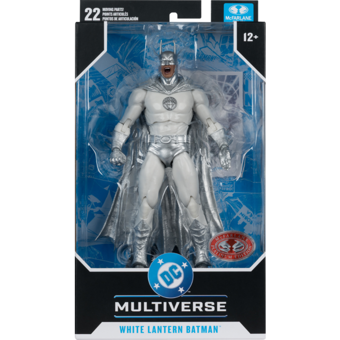 Batman - White Lantern Batman (Brightest Day) DC Multiverse Red