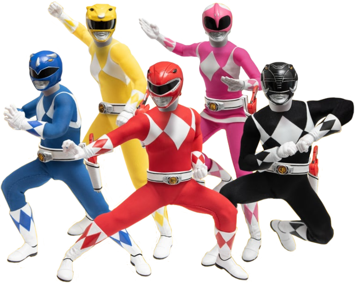 Mighty Morphin Power Rangers - Jason, Zach, Billy, Trini & Kimberly ...