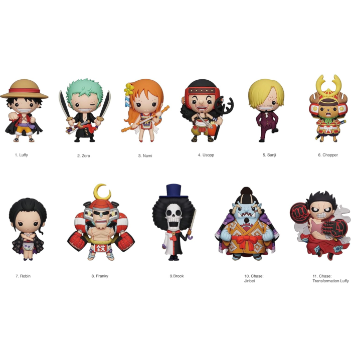 One Piece - Series 2 3D Figural Foam Bag Clip Blind Bag (Single