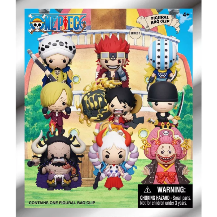 One Piece - Series 05 3D Figural Foam Bag Clip Blind Bag (Display