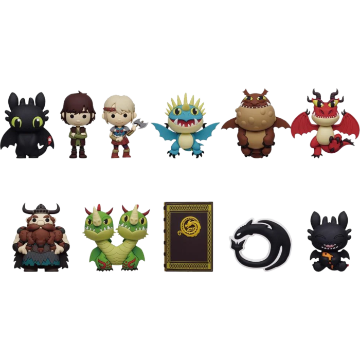 How to Train Your Dragon (2025) | 3D Figural Foam Bag Clip Blind