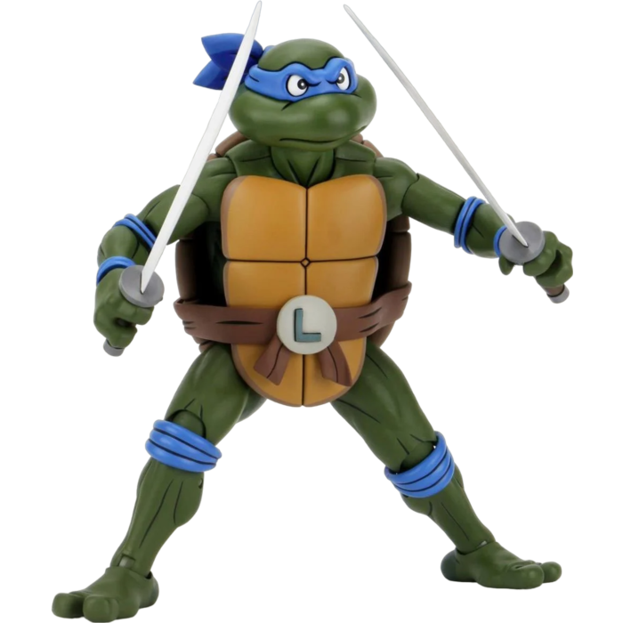 Teenage Mutant Ninja Turtles 1987 Leonardo 1 4 Scale Action Figure By NECA Popcultcha