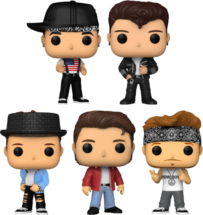 New Kids on the Block - Donnie, Joey, Jordan, Jonathan & Danny Pop